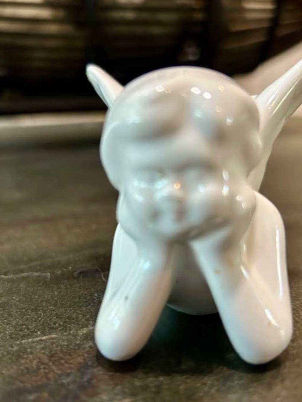 Vintage Angel Candle Holder - Picture 2 of 6